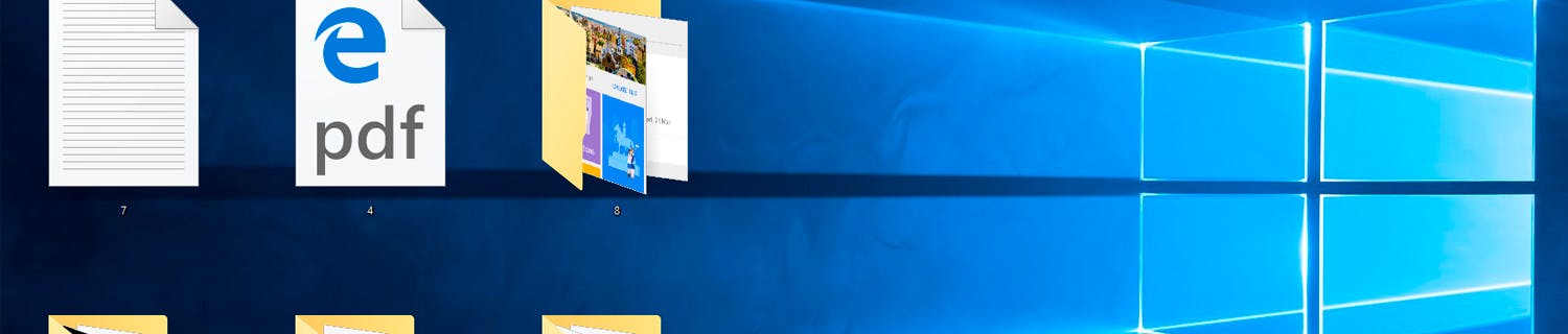 Muuta työpöydän kuvakkeiden kokoa Windows 10:ssä